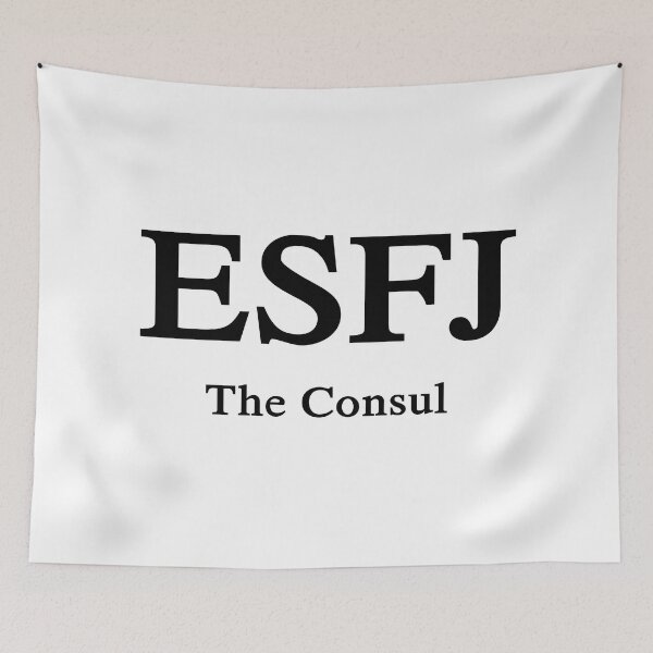 Item preview, ESFJ - The Consul designed and sold by PatternTree.