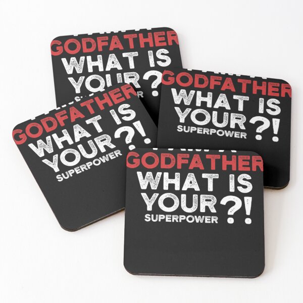 Item preview, Godfather - What Is Your Superpower Hero Family Essential . designed and sold by monetmvbamba.