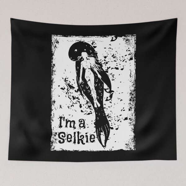 Item preview, Je suis un Selkie, je suis dans la mer . coupe relax designed and sold by astefctanzer.