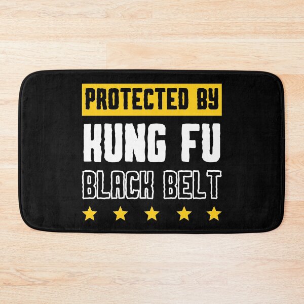 Item preview, Protected by Kung Fu Black Belt designed and sold by 9N20.
