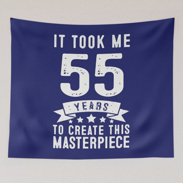 Item preview, Funny 55 Years Old 1966 designed and sold by DamineAsuty.