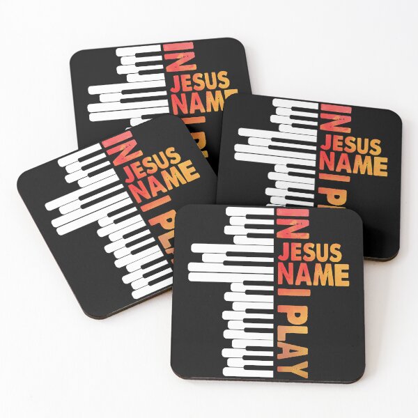 Item preview, In Jesus Name I Play Piano designed and sold by DamineAsuty.