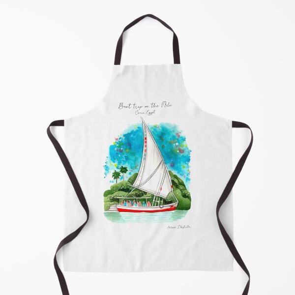 Item preview, Boat trip on The Nile designed and sold by adeillustrator.