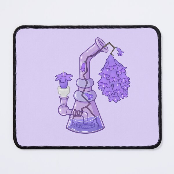 Item preview, Jacaranda Flower Glass Bong designed and sold by andrewvz.