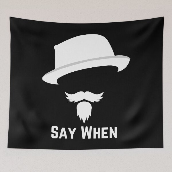 Item preview, Retro Say When Tshirt Cool Graphic Gift designed and sold by Brittanyrogahn.