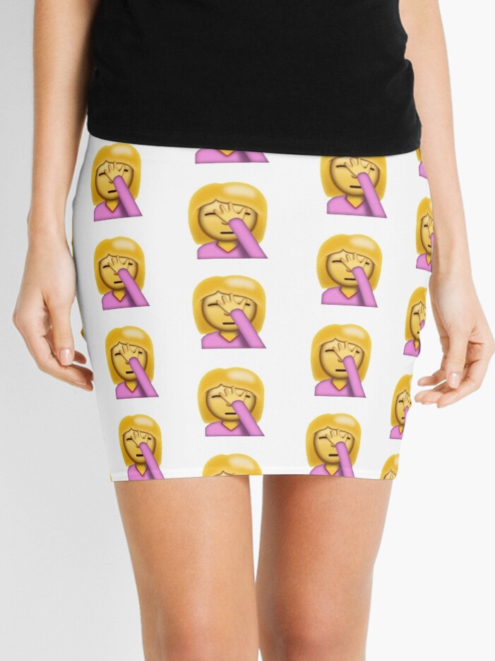 girl emoji skirt