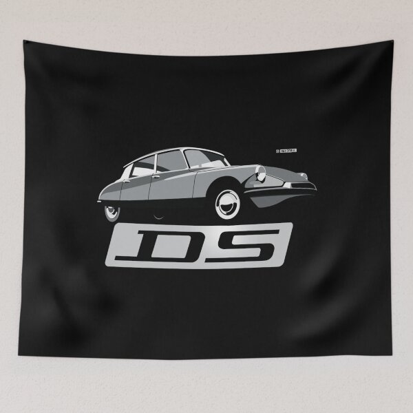 Item preview, Citroën DS script emblema e ilustración Imprescindible. designed and sold by rezakiehauch.