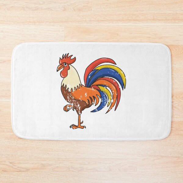 Item preview, Retro Vintage Grunge Style Rooster designed and sold by DamineAsuty.