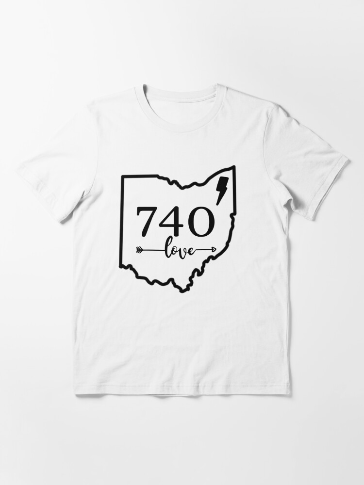 740 Ohio T-shirt – Ohio is Home