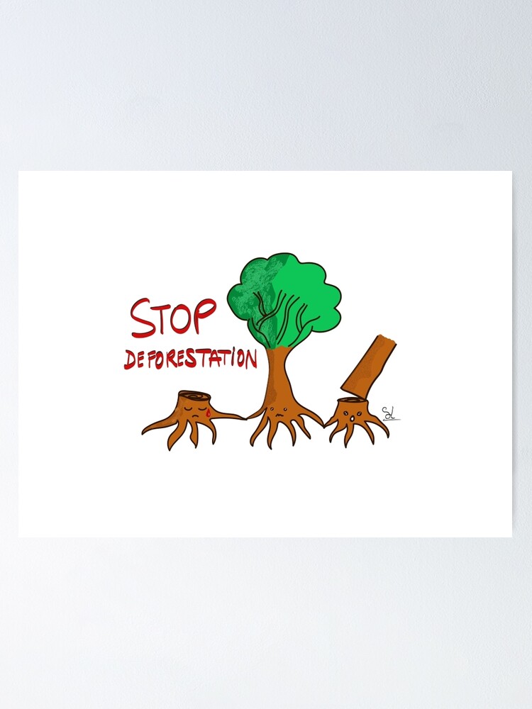 Pine tree deforestation Stock Vector Images - Alamy