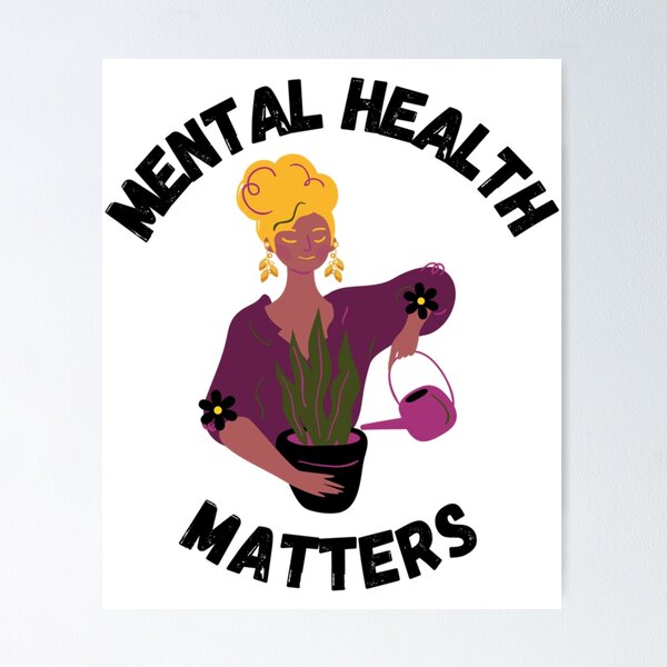  LOLUIS Mental Health Wall Decor, Classroom School Therapist  Supplies Boho Educational Art Print, Mental Health Matters Poster (Custom  Style & Size, 1.6 Mental Health Matters): Posters & Prints