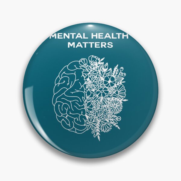 Item preview, Mental Health Matters Black   designed and sold by TheNimz.