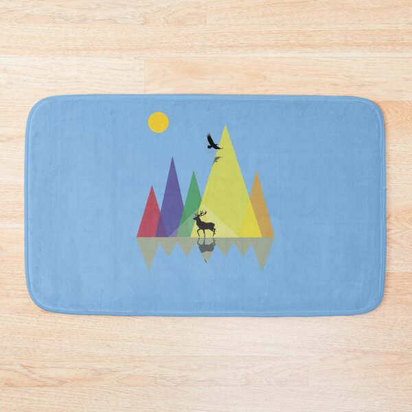 Item preview, Wild Mountains Landscape Geometric  Classic T-Shirt designed and sold by VanessaVedenas.