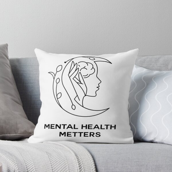 Item preview, mental health matters clear   designed and sold by TheNimz.