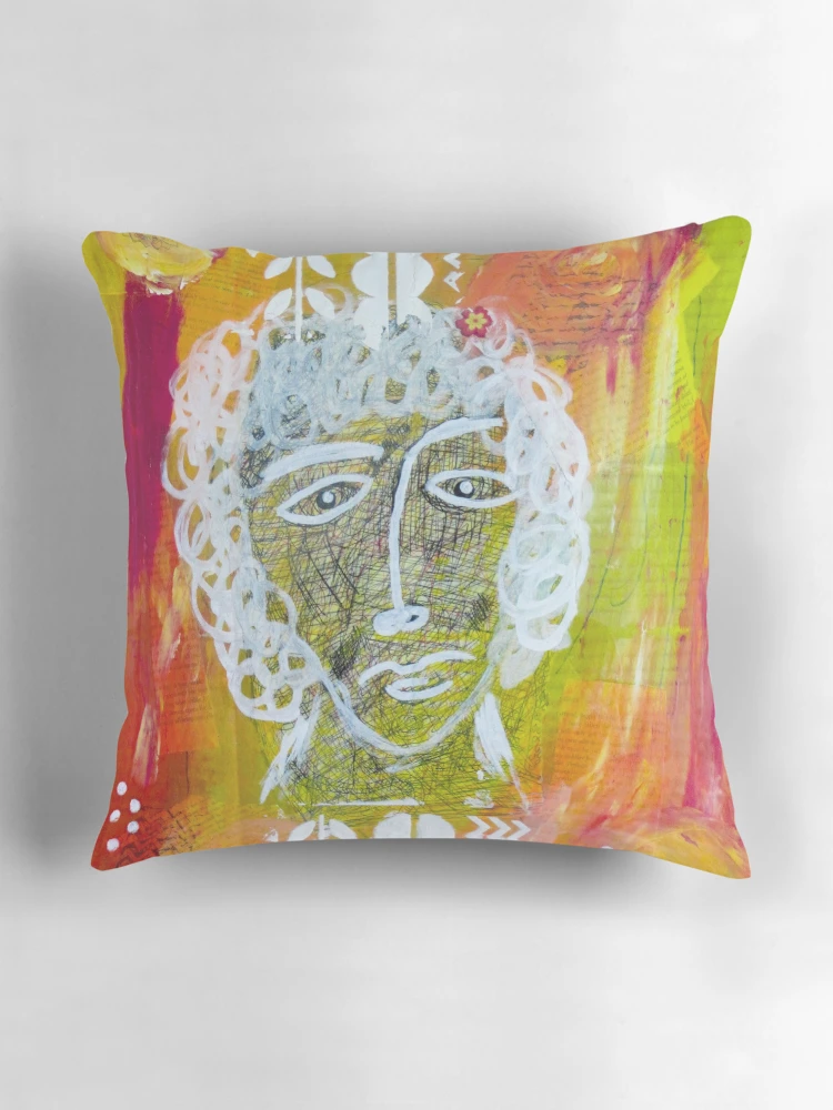 Thumbnail 3 of 4, Pillow, Brett designed and sold by RandaRubyRed.