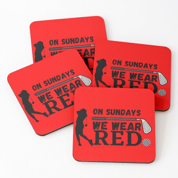 Item preview, On Sundays We Wear Red designed and sold by ronaldsonou.
