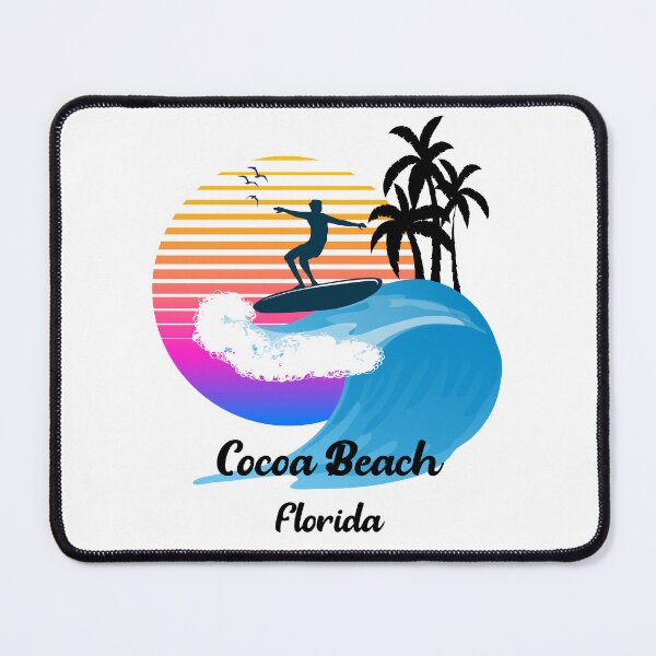 Item preview, Cocoa Beach Florida Seaside Retro Sunset designed and sold by mountainadora.