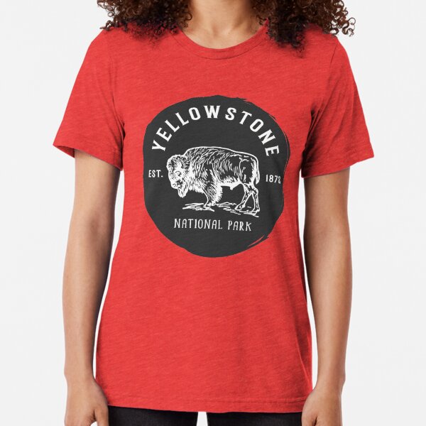 Yellowstone National Park Tri-blend T-Shirt