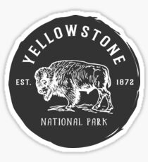 Pegatina Parque Nacional Yellowstone