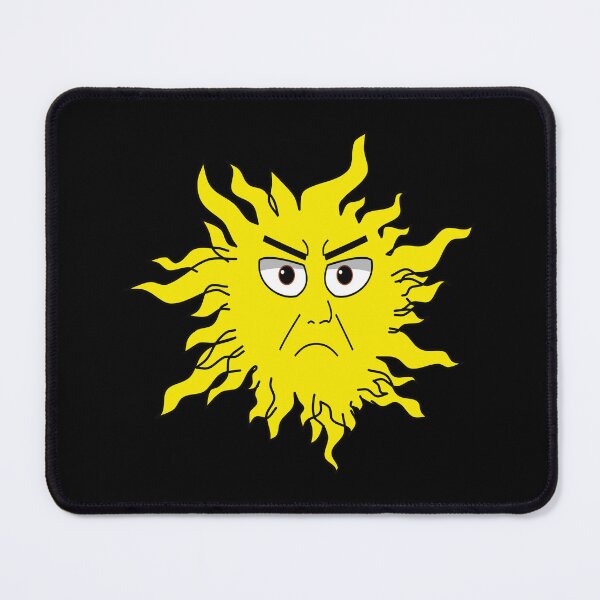 Item preview, Angry Yellow Flaming Sun designed and sold by stuartsemporium.