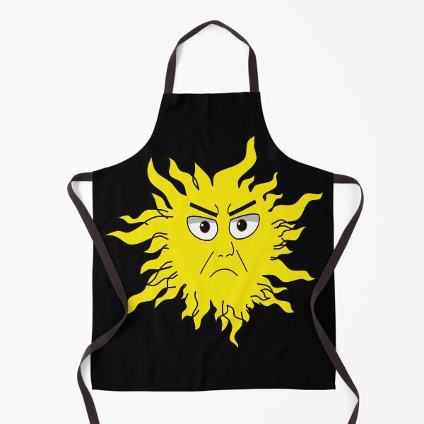 Item preview, Angry Yellow Flaming Sun designed and sold by stuartsemporium.