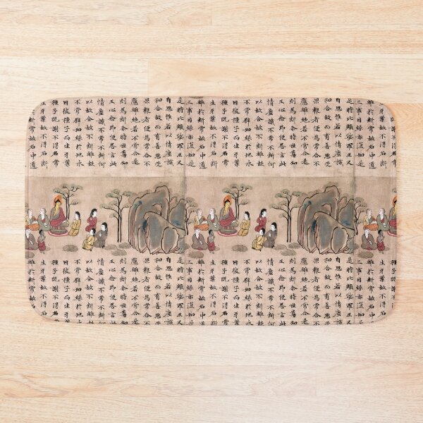 Item preview, Buddha Preaching his Fellow Monks - Buddhism-Buddha Teaching under tree designed and sold by BestUncommonTee.