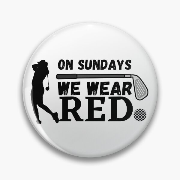 Item preview, On Sundays We Wear Red designed and sold by ronaldsonou.