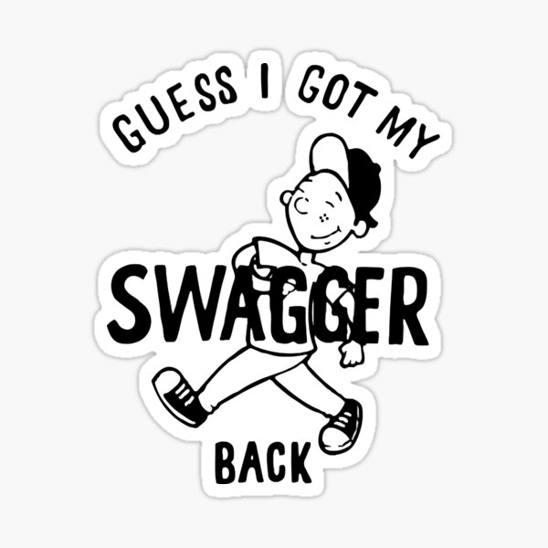 Item preview, GUESS I GOT MY SWAGGER BACK designed and sold by MuzanIchiro.