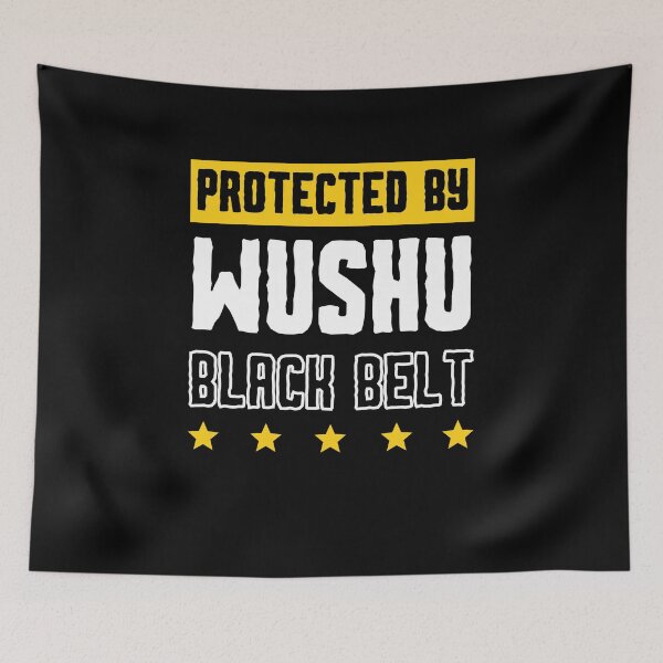 Item preview, Protected by Wushu Black Belt designed and sold by 9N20.