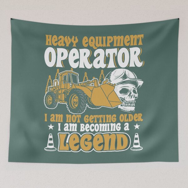 Item preview, Heavy Equipment Operator Legend Occupation designed and sold by MuzanIchiro.