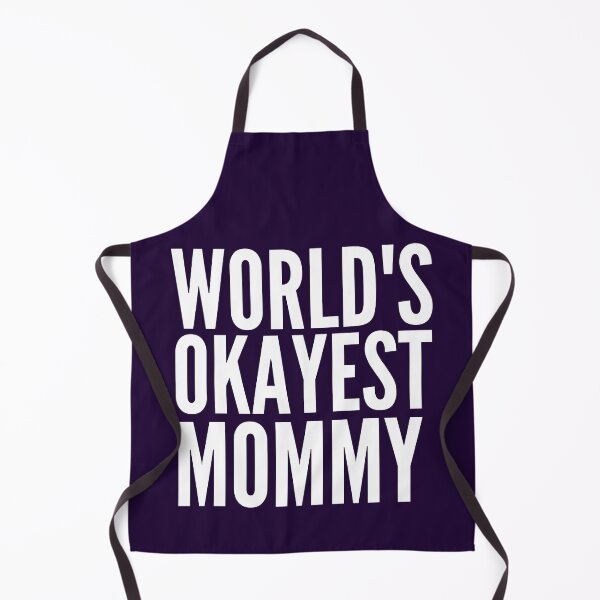 Item preview, world's okayest mommy - Funny Mothers day designed and sold by Hoetoons.