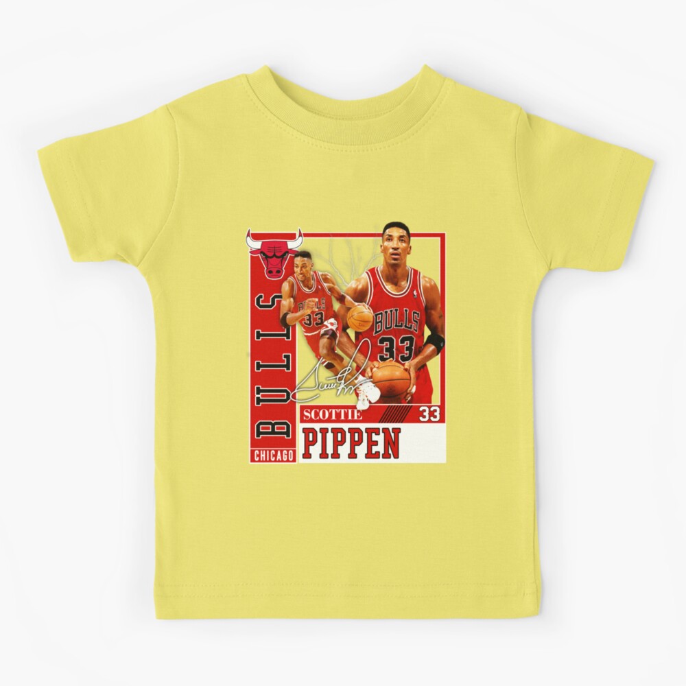 Scottie Pippen Basketball Legend Chicago Signature Vintage Retro 80s 90s  Bootleg Rap Style Kids T-Shirt for Sale by Isabella Heller (316)