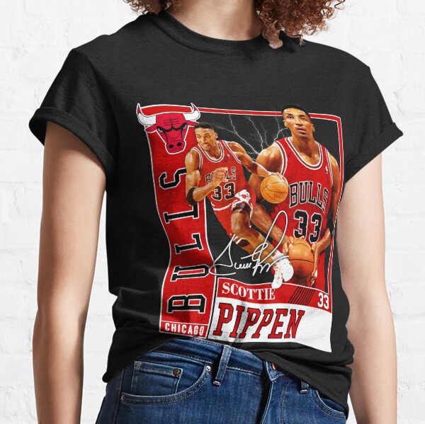 Legend Scottie 33 Pippen Fanart Basketball Unisex T-Shirt - Teeruto