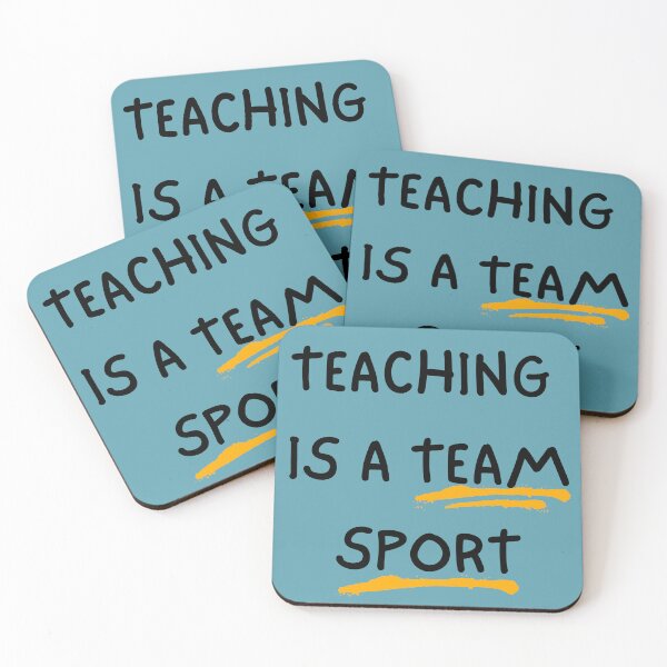 Item preview, Teaching is a Team Sport designed and sold by leafsquare.