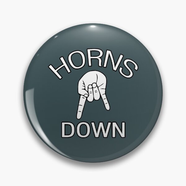 Item preview, Horns Down Funny designed and sold by MuzanIchiro.