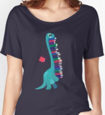 BOOK DINOSAURS 01 Women's Relaxed Fit T-Shirt