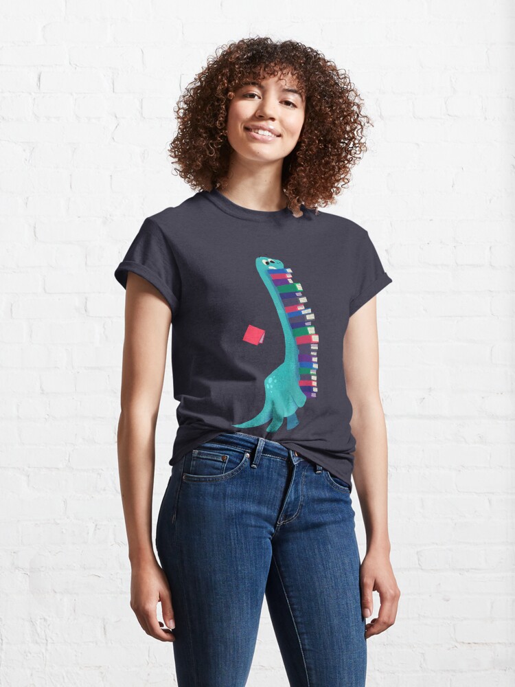 Alternate view of BOOK DINOSAURS 01 Classic T-Shirt