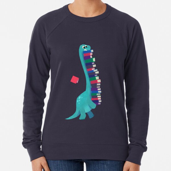 BOOK DINOSAURS 01 Lightweight Sweatshirt