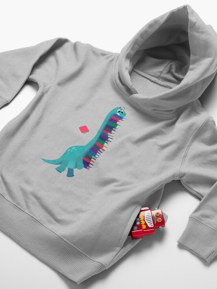 Alternate view of BOOK DINOSAURS 01 Toddler Pullover Hoodie