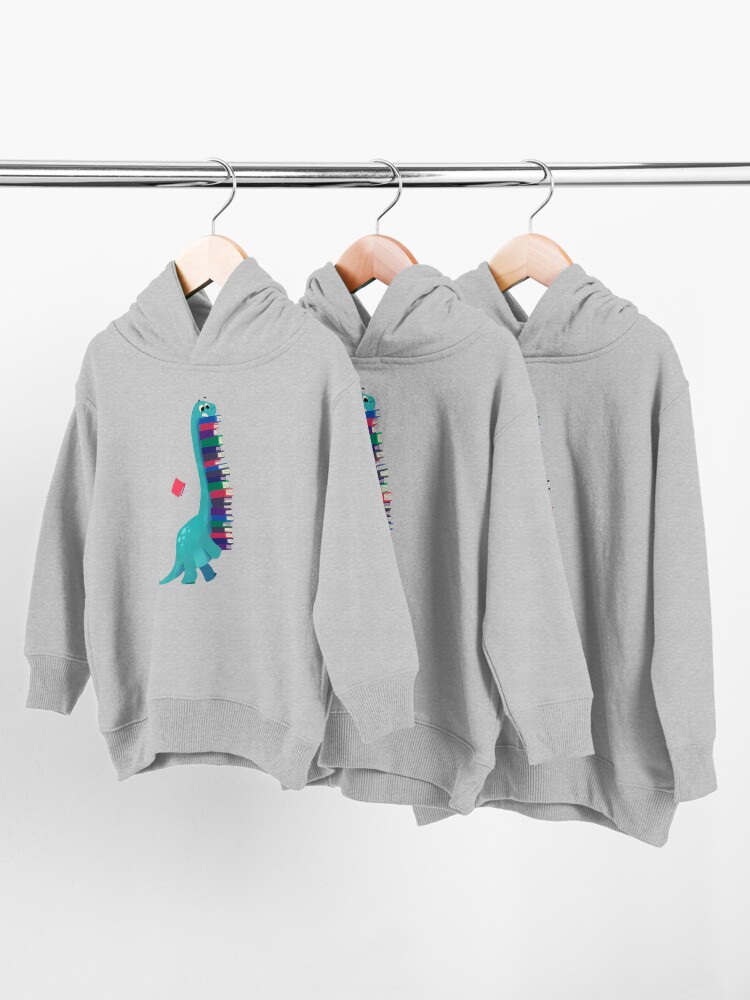 Alternate view of BOOK DINOSAURS 01 Toddler Pullover Hoodie