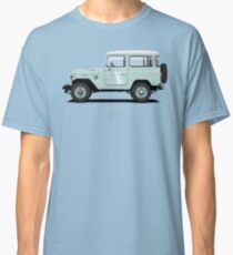 Land Cruiser FJ40 HardTop Blue Classic T-Shirt