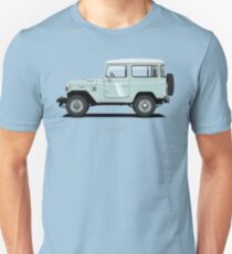 Land Cruiser FJ40 HardTop Blue Unisex T-Shirt