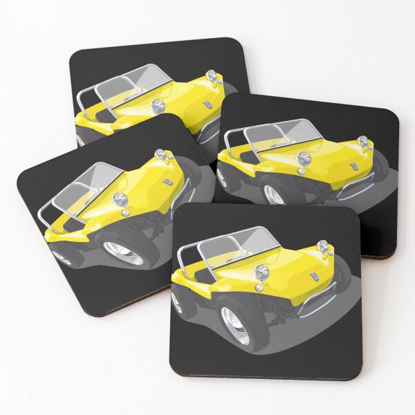 Item preview, Classic Manx beach buggy in yellow Classic . designed and sold by rezakiehauch.