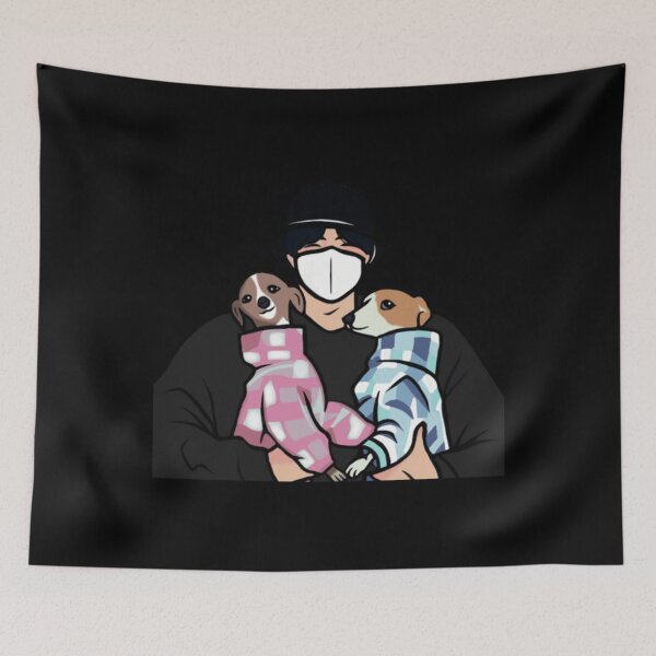 Item preview, Jeon song & Jeon paeng - Chiens Jeon Jungkook . classique designed and sold by astefctanzer.