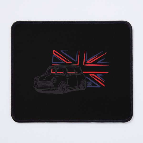 Item preview, Classic Mini Cooper Austin With Great Britain Flag Classic . designed and sold by rezakiehauch.