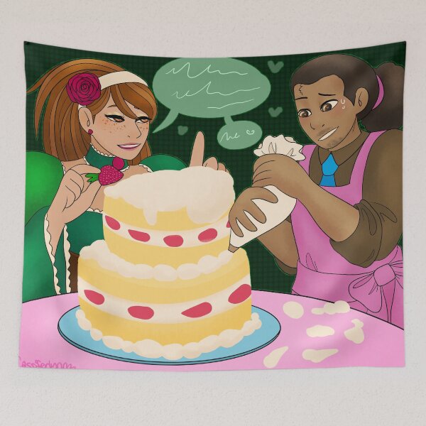 Item preview, itsa pieceocake to bake apretty cake designed and sold by CassiferLynnArt.