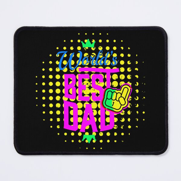 Item preview, Colorful 1 World's Best Dad designed and sold by OMdesign10.