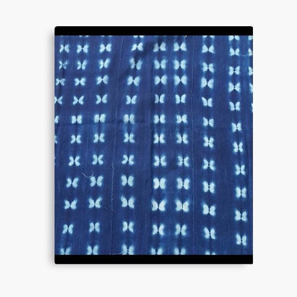 Aperçu de l'œuvre Boue de boue bleu indigo 04 Top duo créée et vendue par AfriiKatja.