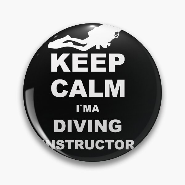 Item preview, Keep Calm I`ma Diving Instructor designed and sold by sbachstroem.