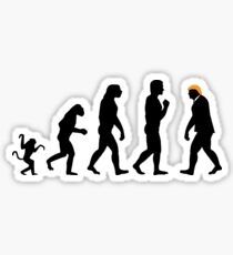 Trump evolution II Sticker